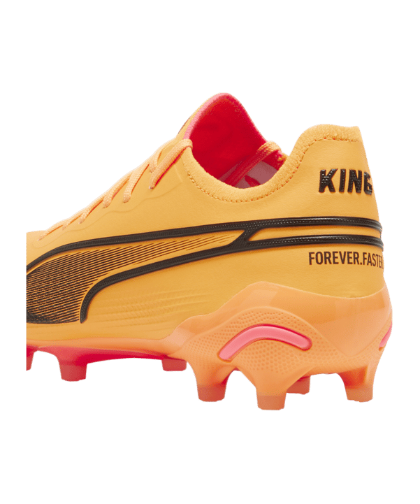 PUMA KING Ultimate FG/AG Damen The Forever Faster Orange Schwarz F05 - orange