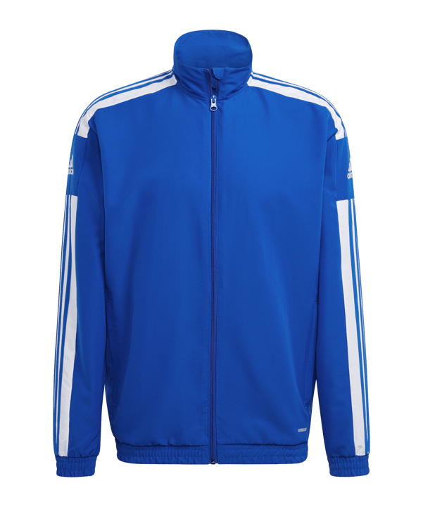 adidas Squadra 21 Präsentationsjacke Blau Weiss