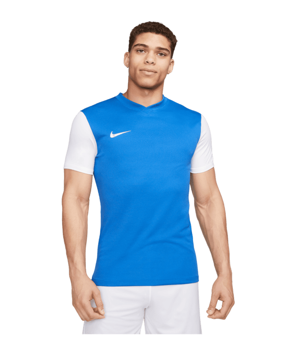 Nike Tiempo Premier II Trikot Blau Weiss F463