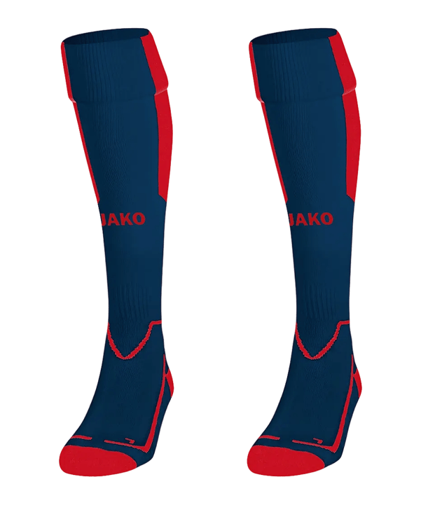 JAKO Lazio Stutzenstrumpf Blau Rot F09
