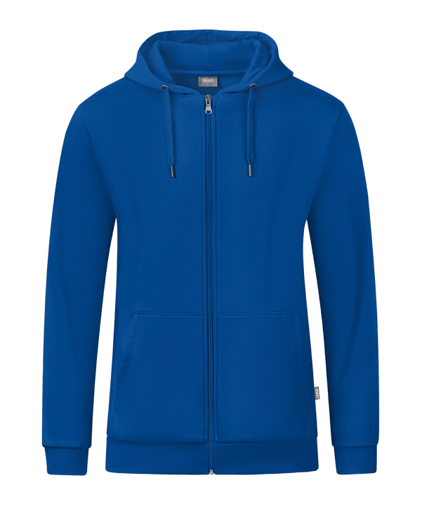 Jako Organic Kapuzenjacke Blau F400