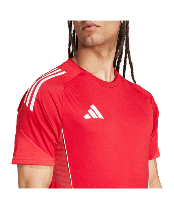 adidas Tiro 25 Competition Trainingsshirt Rot - rot
