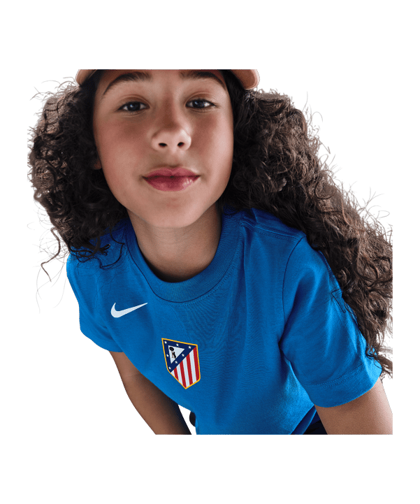 Nike Atletico Madrid T90 Remix T-Shirt Kids Blau F406 - blau