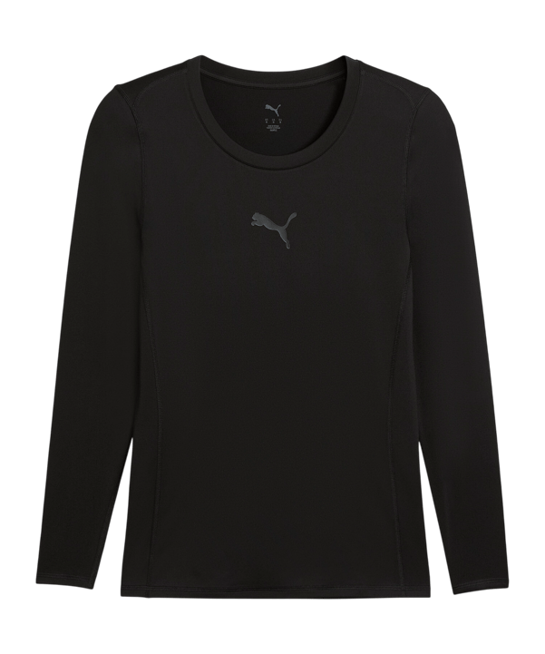 PUMA teamLIGA26 Baselayer LS T-Shirt Schwarz F03 