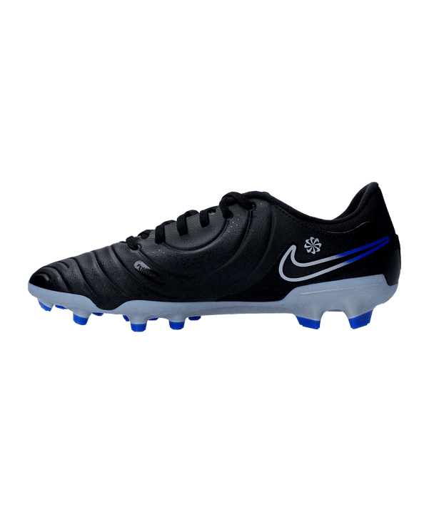 Nike Tiempo Legend X Academy FG/MG Shadow Schwarz Silber Blau F040 - schwarz
