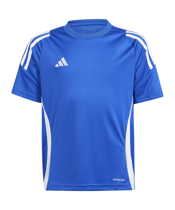adidas Tiro 24 Trikot Kids Blau Weiss 