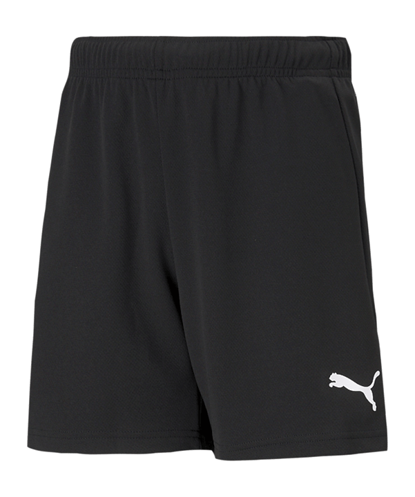 PUMA teamRISE Short Kids Schwarz Weiss F04