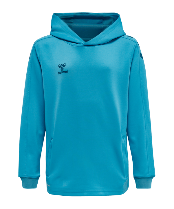 Hummel hmlCORE XK Sweat Hoody Kids Blau F8729 - blau