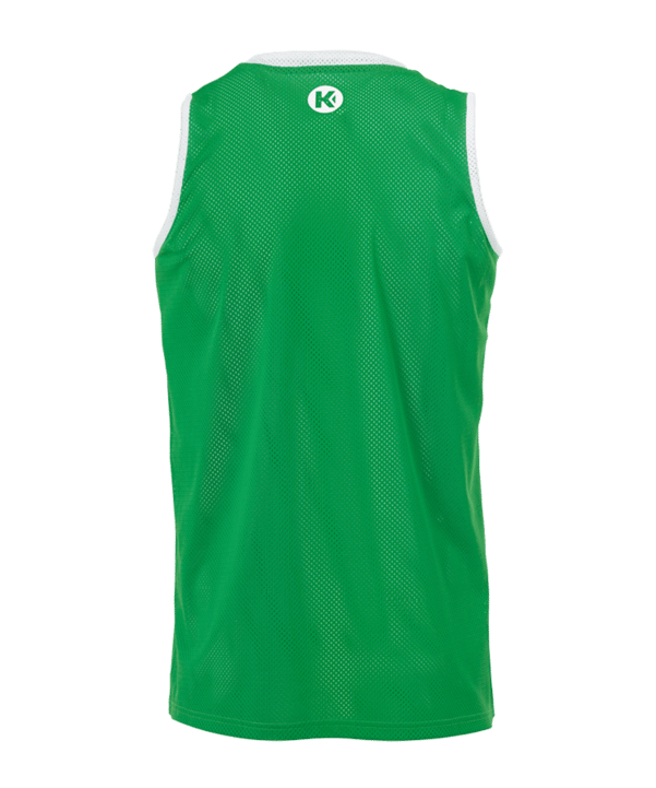 Kempa Reversible Tank Top Kids Grün Weiss F07 - gruen