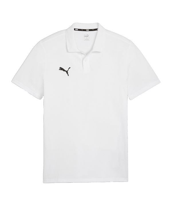 PUMA teamGOAL Casuals Poloshirt Weiss F04 