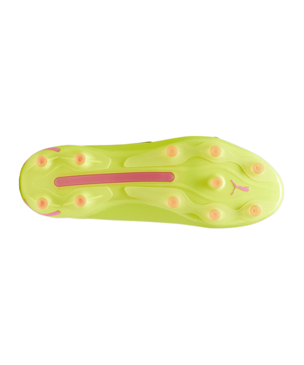 PUMA KING Ultimate FG/AG Phenomenal Gelb Schwarz Pink F06 - gruen
