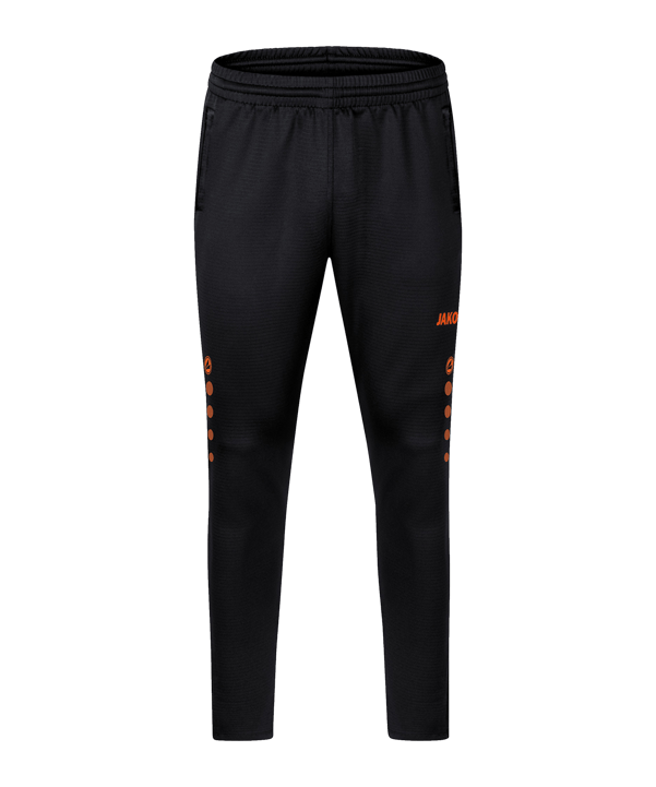 JAKO Challenge Trainingshose Schwarz Orange F807
