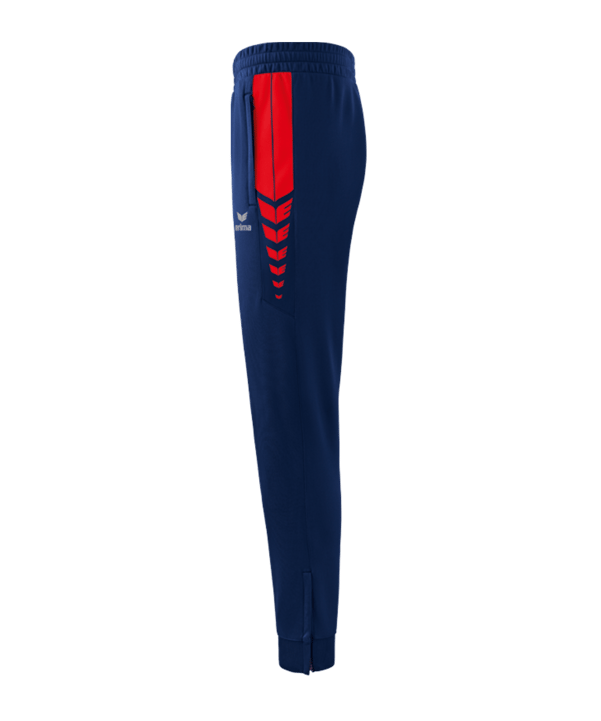 Erima SIX WINGS Trainingshose Blau Rot - blau