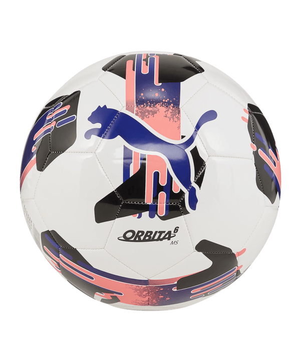 PUMA Orbita 6 MS Trainingsball Weiss F06