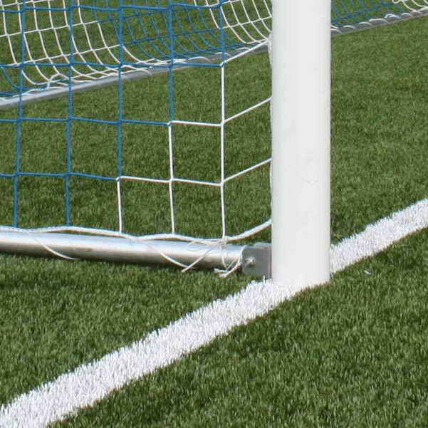 Bodenrahmen für Fußballtore 5x2 m in Bodenhülsen