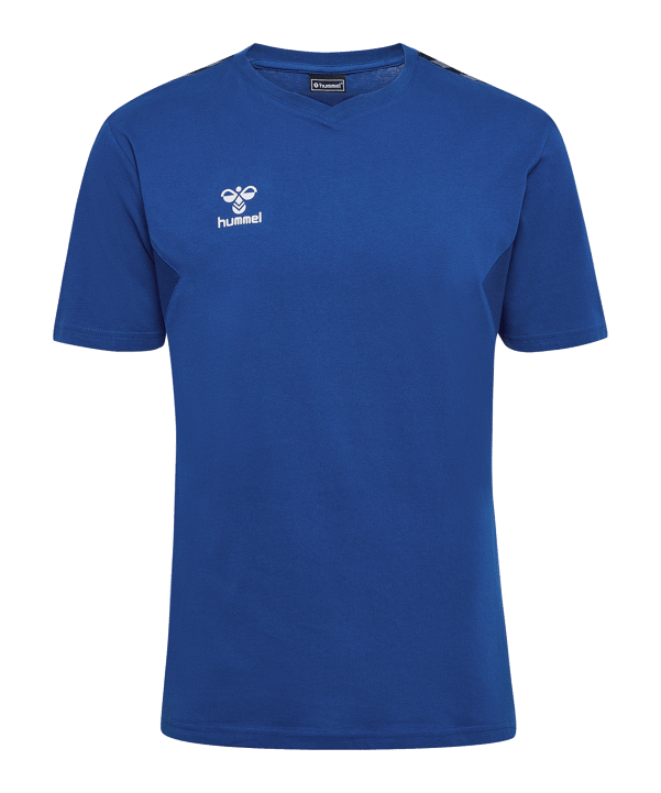 Hummel hmlAUTHENTIC CO T-Shirt Blau F7045