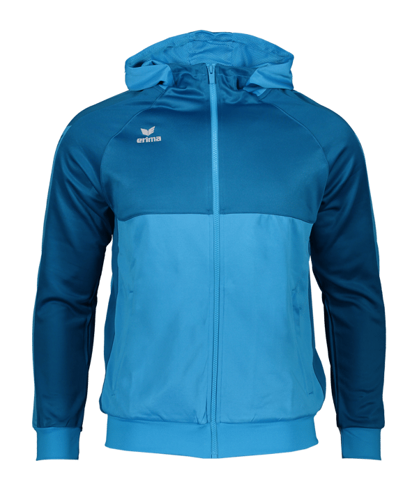 Erima SIX WINGS Kapuzenjacke Blau