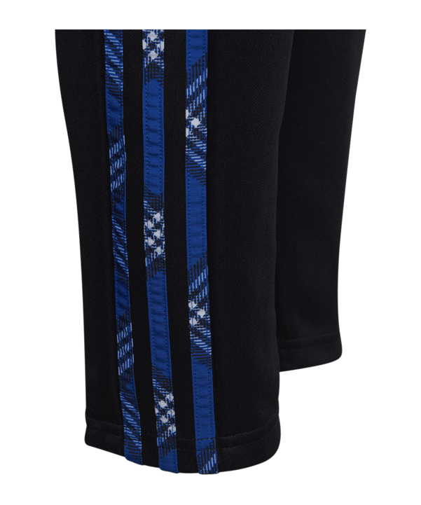 adidas Tiro 7/8 Trainingshose Kids Schwarz Blau - schwarz