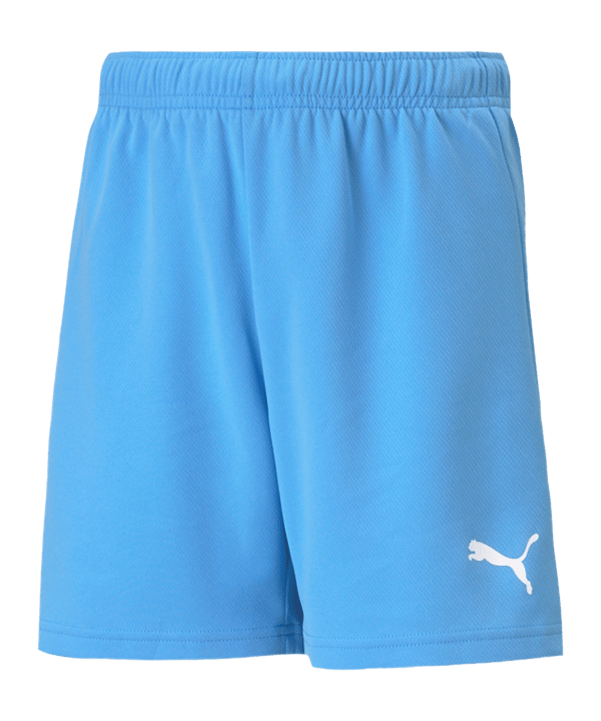 PUMA teamRISE Short Kids Blau Weiss F18