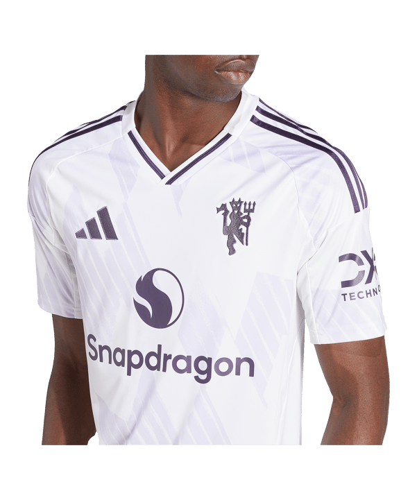 adidas Manchester United Trikot Away 2025/2026 Weiß - weiss