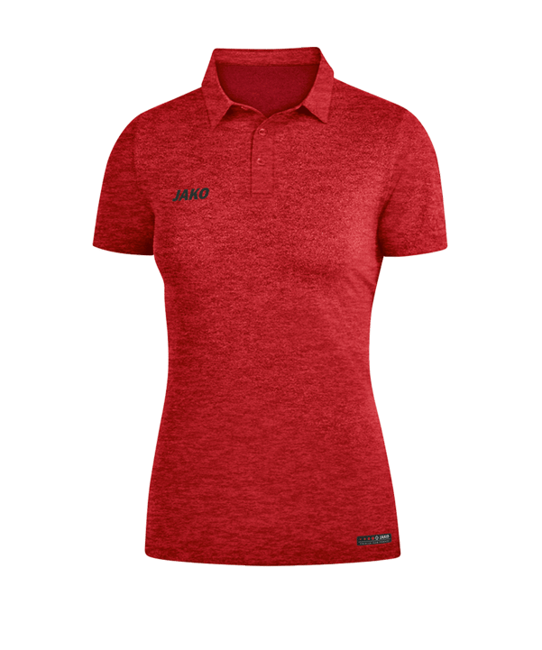 JAKO Premium Basics Poloshirt Damen Rot F01