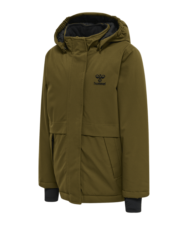 Hummel Urban Tex Jacke Kids Grün F6086 - gruen