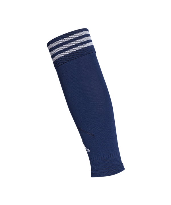 adidas Compression Sleeve Dunkelblau Weiss - blau