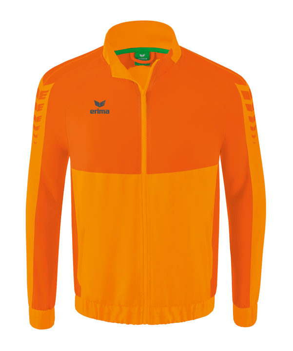 Erima Six Wings Präsentationsjacke Kids Orange | - orange