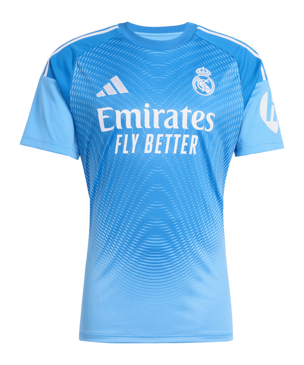adidas Real Madrid Torwarttrikot Home 2025/2026 Blau - blau