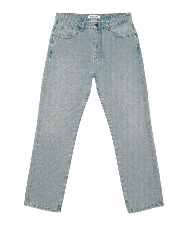 2Y Studios Gabrie Basic Straight Jeans Blau - blau