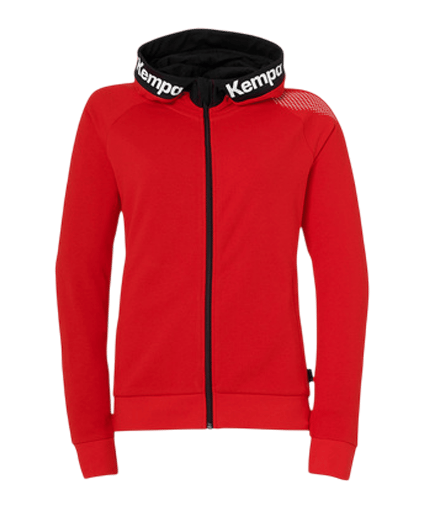 Kempa Core 26 Kapuzenjacke Damen Rot F04