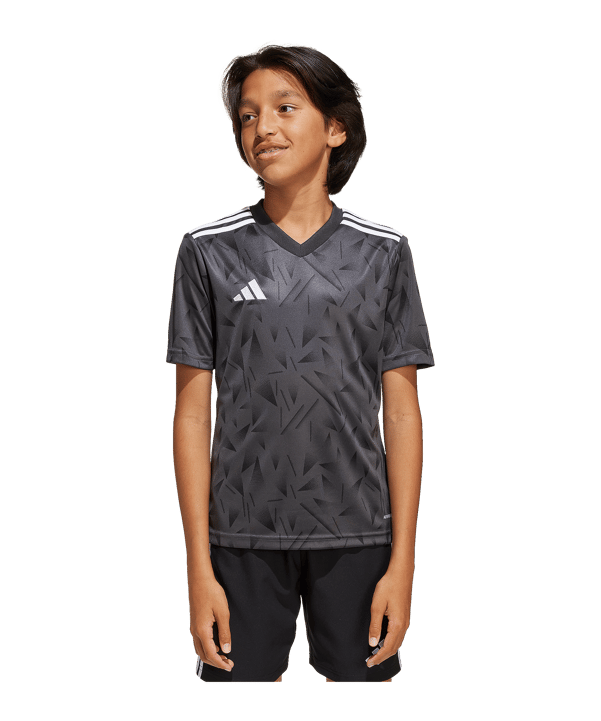 adidas Team Icon 25 Trikot Kids Schwarz - schwarz