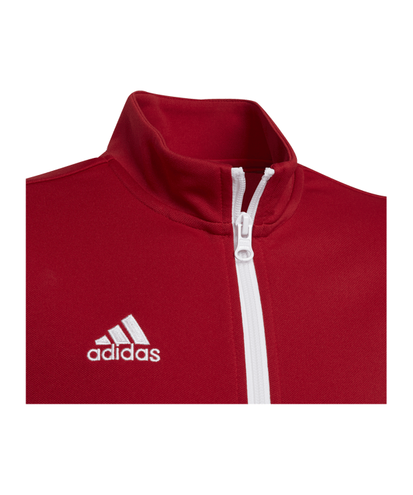 adidas Entrada 22 TK Trainingsjacke Kids Rot - rot