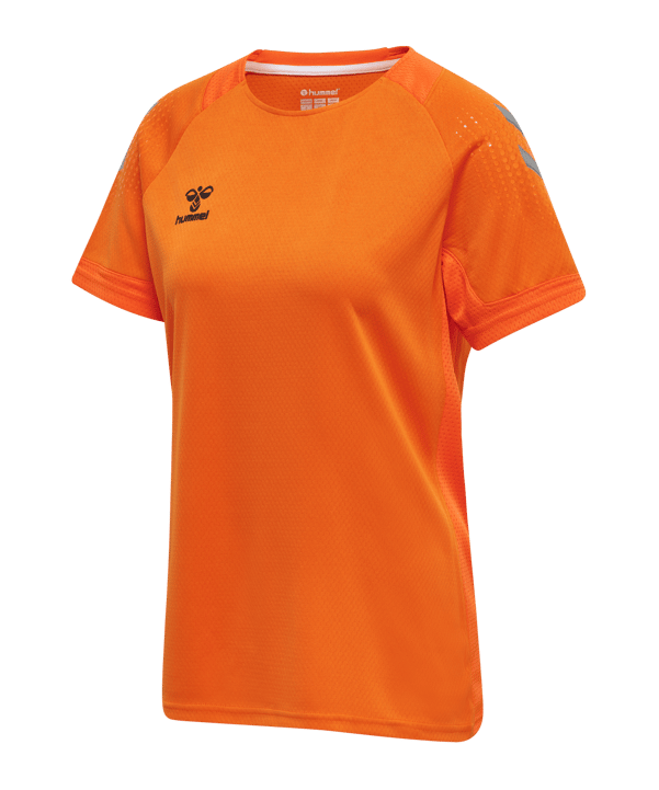Hummel hmlLEAD Trainingsshirt Damen Orange F5190