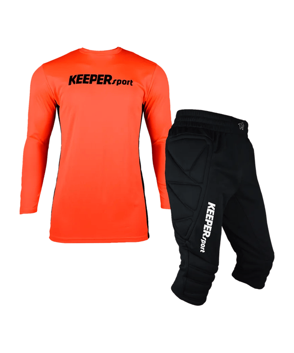 KEEPERSport Torwarttrikot Set Langarm Kids Rot F910