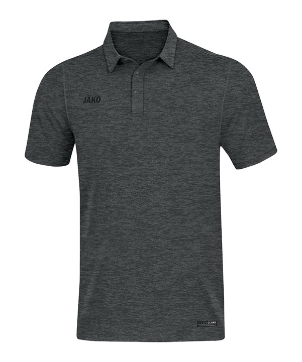 JAKO Premium Basics Poloshirt Grau F21