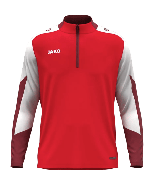 JAKO Dynamic Zip Sweatshirt Rot F114 