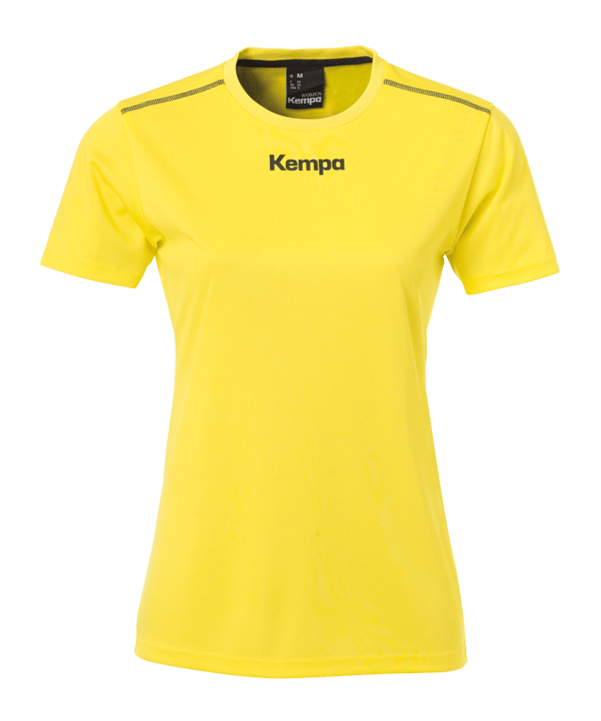 Kempa Poly T-Shirt Damen Gelb F08