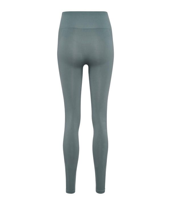 Hummel Tif Seamless High Waist Leggings Damen Grün F6126 - gruen