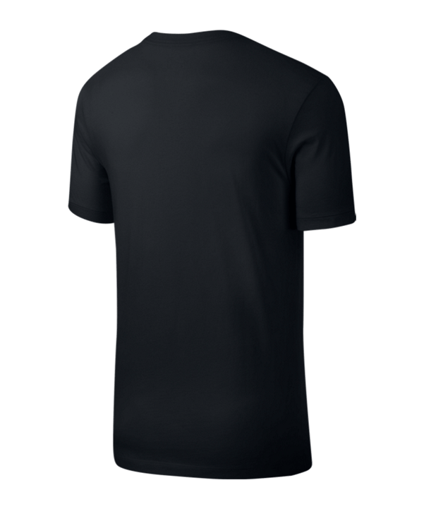 Nike Club T-Shirt Schwarz Weiss F013 - schwarz