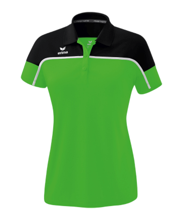 Erima Change by Poloshirt Damen Grün Schwarz 
