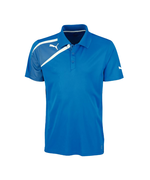 PUMA Spirit Poloshirt Kids Blau Weiss F02