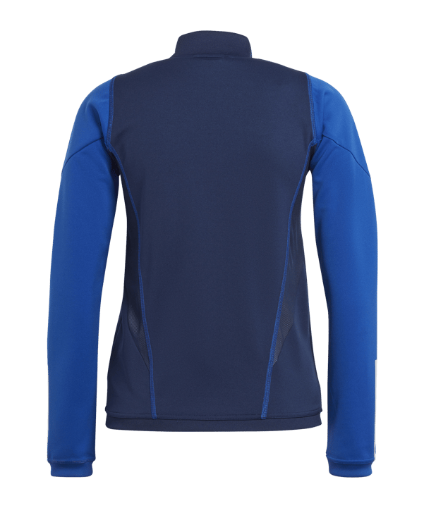 adidas Tiro 23 COM Trainingsjacke Kids Blau - dunkelblau