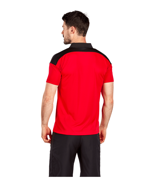 Erima Change by Poloshirt Rot Schwarz | - rot