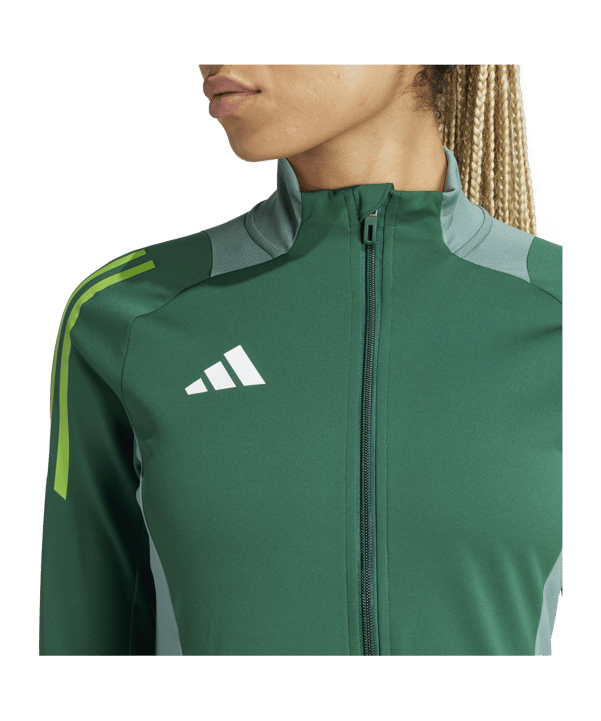 adidas Tiro 24 Competition Trainingsjacke Damen Grün - gruen