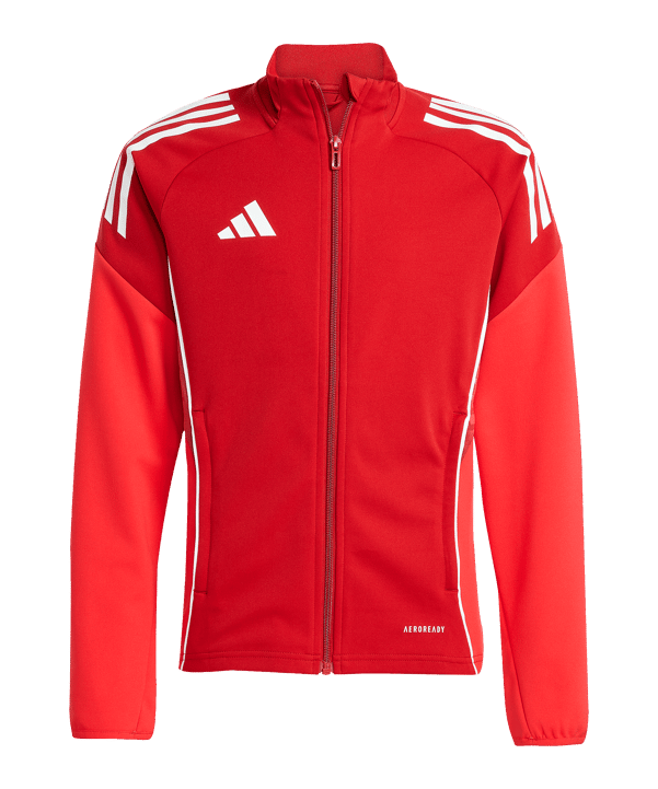 adidas Tiro 25 Competition Trainingsjacke Kids Rot