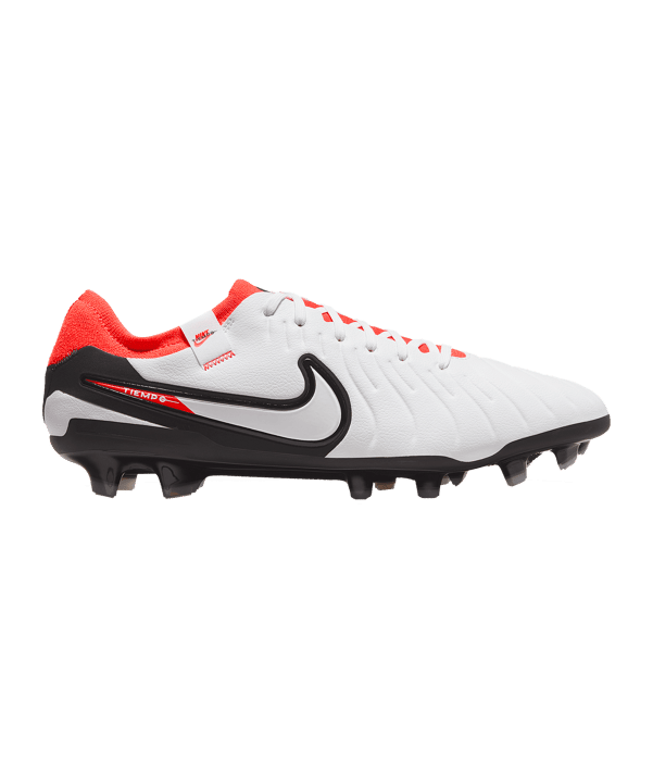 Nike Tiempo Legend X Pro FG Ready Weiss Schwarz Rot F100 - weiss