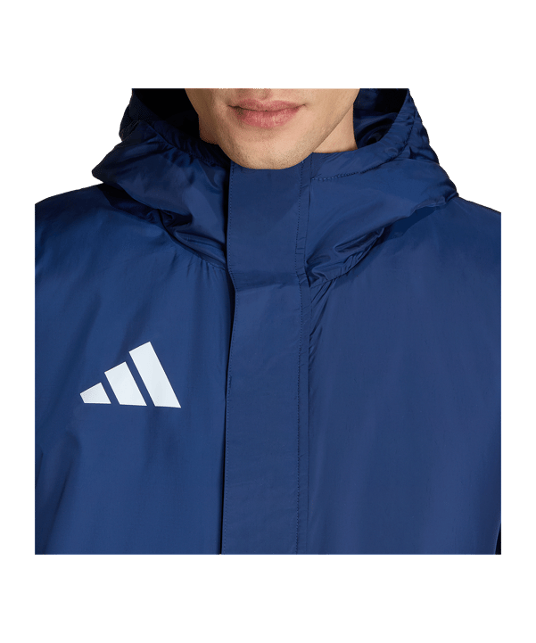 adidas Entrada 26 Winterjacke Blau - blau