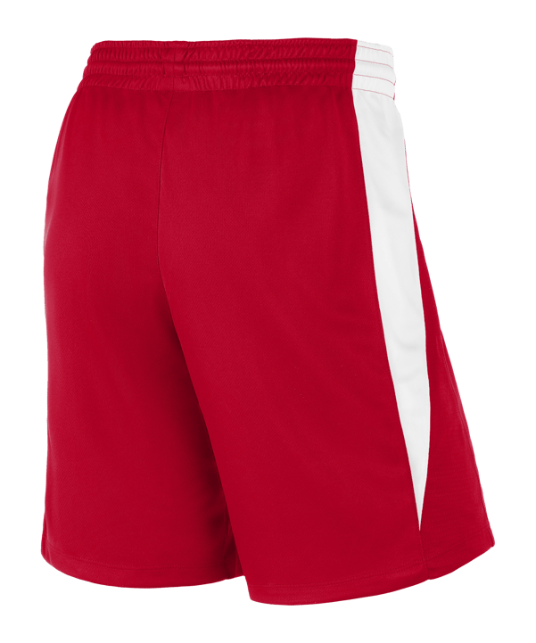 Nike Team Basketball Stock Short Rot Weiss F657 - rot