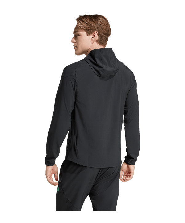 adidas Algerien Tiro Tech Travel Jacke Schwarz - schwarz